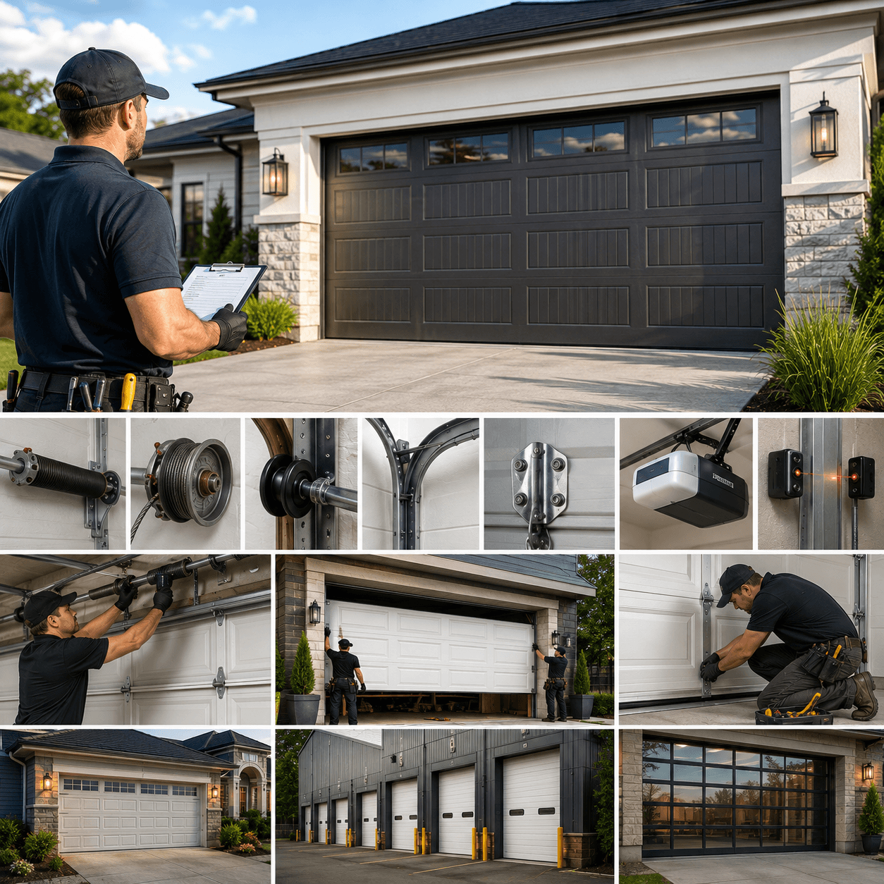 Complete residential and commercial garage door solutions in Manvel Texas